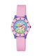 Q&Q Kids Analog Watch with Rubber/Plastic Strap Pink