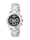 Invicta Speedway Herrenuhr 41mm Chronograph Batterie mit Silber Metallarmband