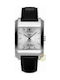 Burberry Women's Watch with Black Leather Strap
