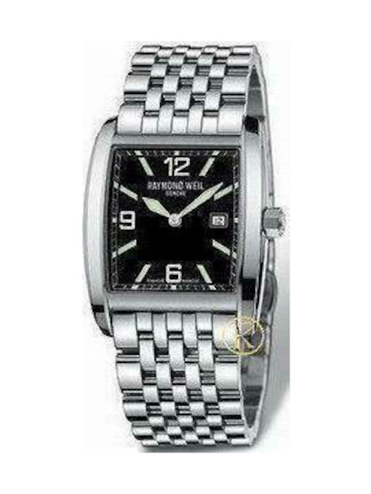 Raymond Weil Watch Battery with Silver Metal Bracelet