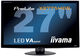 Iiyama X2775HDS-B1 Monitor 27" FHD 1920x1080 με Χρόνο Απόκρισης 8ms GTG