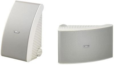 Yamaha Passive On-wall Speakers NS-AW592 S010.31241 (Pair) in White Color