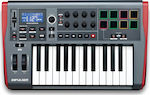 Novation Midi Keyboard Impulse με 25 Πλήκτρα σε Γκρι Χρώμα