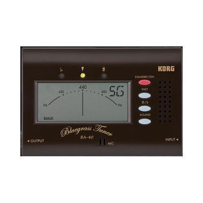 Korg Tuner BA-40 in Black Color