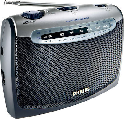 Philips AE2160 Portable Radio Electric / Battery Black