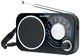 Blaupunkt BA-208 Retro Φορητό Ραδιόφωνο Μπαταρίας Μαύρο