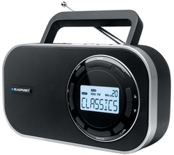 Blaupunkt BTD-7000 Radio portabil Cu baterie Negru