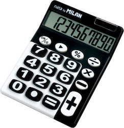 Milan Calculator 10 Digits in Black Color