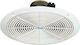 Ahuja Passive Ceiling Speaker 6W CS-662T (Piece) White