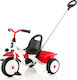Kettler Happytrike Racing με Χειρολαβή Γονέα για 2-5 Ετών Λευκό