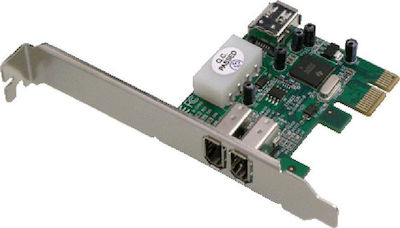 Dawicontrol Card de control PCIe cu port Firewire 800 DC-1394 ()