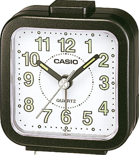 Casio Επιτραπέζιο Ρολόι με Ξυπνητήρι TQ-141-1EF