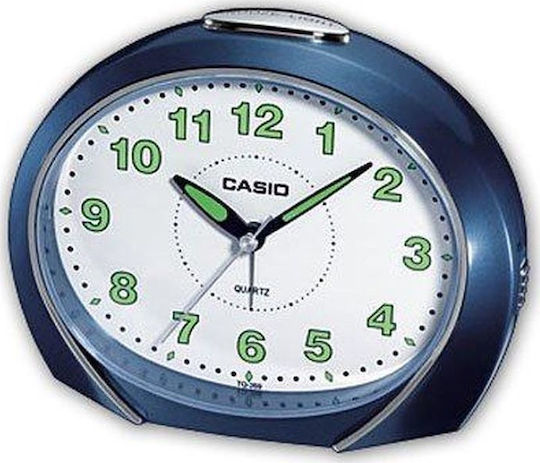 Casio Επιτραπέζιο Ρολόι με Ξυπνητήρι TQ-269-2EF