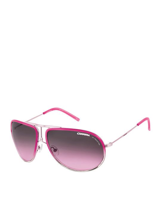 Carrera XDY63FF Sonnenbrillen mit Rosa Rahmen und Rosa Verlaufsfarbe Linse 15 XDY/FF