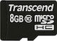 Transcend microSDHC 8GB Class 10 High Speed