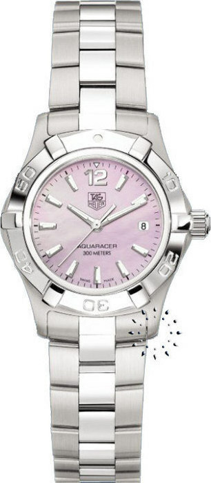 Tag heuer best sale aquaracer pink face