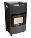 Calfer Gas ΘΕ.029 Keramik Indoor-Gasheizung 4200W Schwarz 41x36x72cm