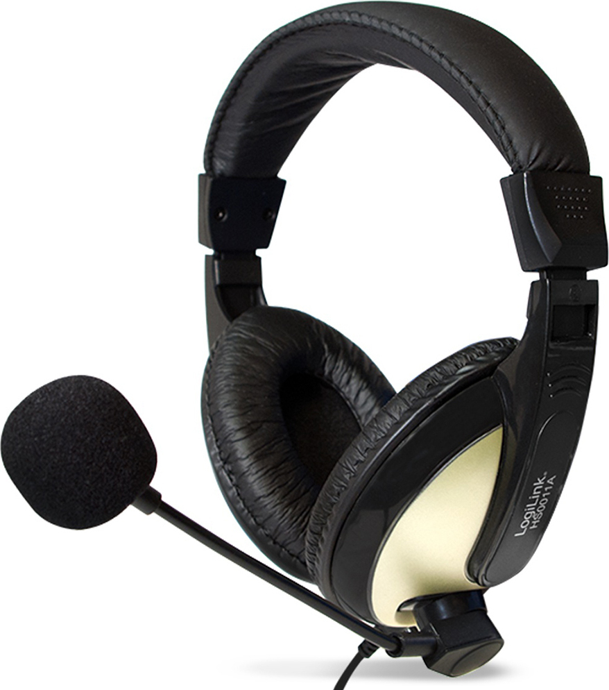 LogiLink HS0011A Over Ear Gaming Headset (3.5mm) Skroutz.gr