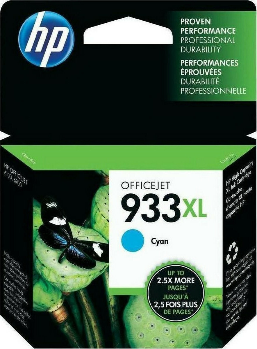 HP 903XL cyan, T6M03AE, cartouche originale HP 750 pages, haute
