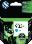 HP 933XL Cartuș de cerneală original pentru imprimante InkJet Cyan (CN054AE)