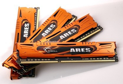 G.Skill Ares 32GB DDR3 RAM with 4 Modules (4x8GB) and 1600 Speed for Desktop