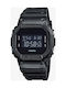 Casio G-Shock Digital Uhr Chronograph Batterie mit Schwarz Kautschukarmband