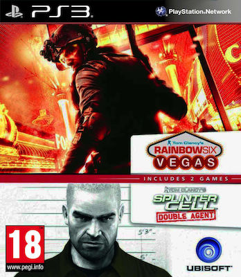 Tom Clancy's Splinter Cell Double Agent / Rainbow Six Vegas Double Pack PS3