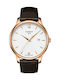 Tissot Tradition Watch Battery with Brown Leather Strap