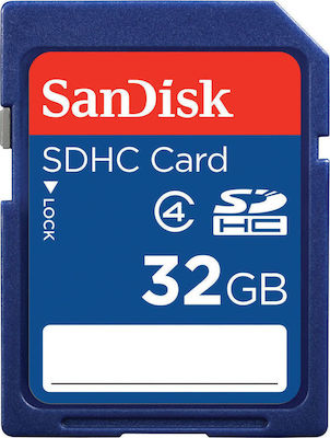 Sandisk SDSDB-032G-B35 SDHC 32GB Class 4 Default Speed with Adapter