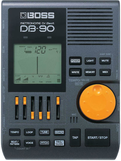 Boss Μετρονόμος DB-90 Dr. Beat σε Μαύρο Χρώμα
