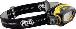 Petzl Headlamp LED Waterproof IP67 with Maximum Brightness 60lm