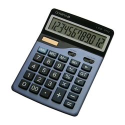 Olympia Calculator Accounting 12 Digits in Blue Color