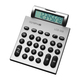 Olympia Pocket Calculator 8 Display Digits in Silver Color