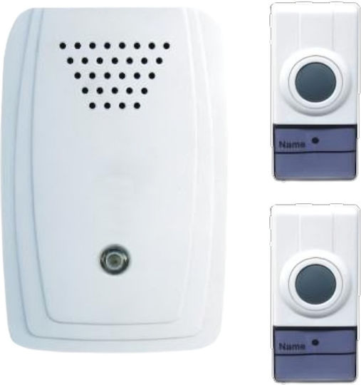 Tele Wireless Door Bell White