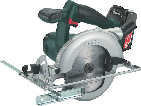 Metabo KSA 18 LTX Δισκοπρίονο 18V 2x4Ah με Σύστημα Αναρρόφησης