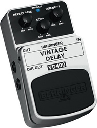 Behringer VD400 Pedală EfectulÎntârziere Chitară electrică, Bas electric și Instrumente electroacustice