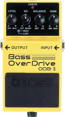 Boss ODB-3 Pedale WirkungOverdrive E-Bass