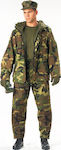 IMPERMEABIL PARK HYVAT US WOODLAND CAMO