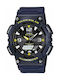 Casio Solar Watch with Rubber Strap Blue