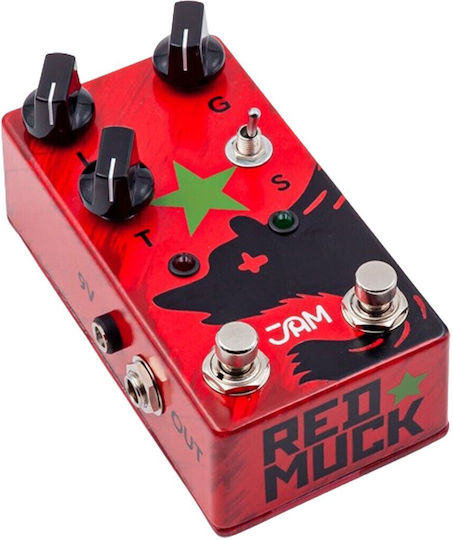 Jam Pedals Red Muck Pedals Effect Distortion Electric Guitar