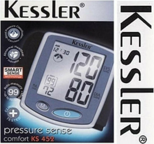 Kessler Pressure Sense Comfort KS452 Digital Blutdruckmessgerät Handgelenk KS 452