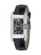 Emporio Armani AR0257 Watch Battery with Black Leather Strap AR0257