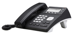 Atcom Verkabelt Schwarzes IP-Telefoniegerät