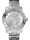 Marc Ecko Γυναικείο Ρολόι 47mm Χρονογράφος Μπαταρίας με Ασημί Μεταλλικό Μπρασελέ