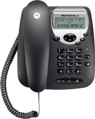 Motorola CT2 Ενσύρματο Τηλέφωνο Γραφείου Μαύρο