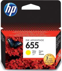 HP 655 Original InkJet Printer Ink Yellow (CZ112AE)