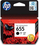 HP 655 Cerneală pentru imprimantă InkJet Negru (CZ109AE)