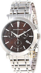 Burberry BU1391 Battery Chronograph Watch with Metal Bracelet