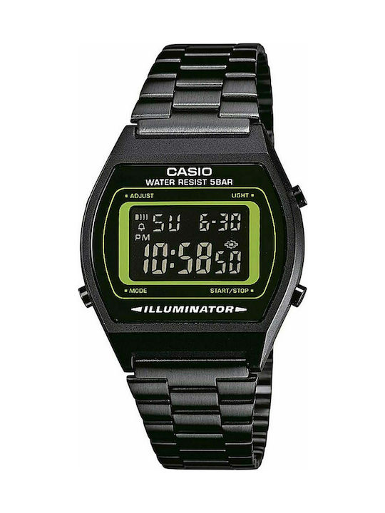 Casio Vintage Edgy Digital Uhr mit Schwarz