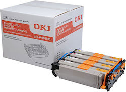 OKI 44968301 Multipack Drum Laser Εκτυπωτή Κίτρινο/Κυανό/Ματζέντα/Μαύρο 4τμχ